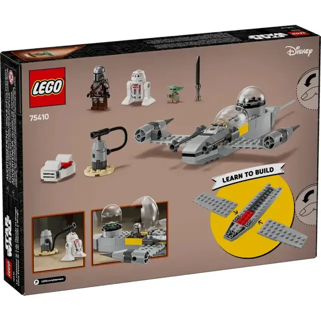 Lego Star Wars 75410 - Mando and Grogu's N-1 Starfighter Dagaanbieding